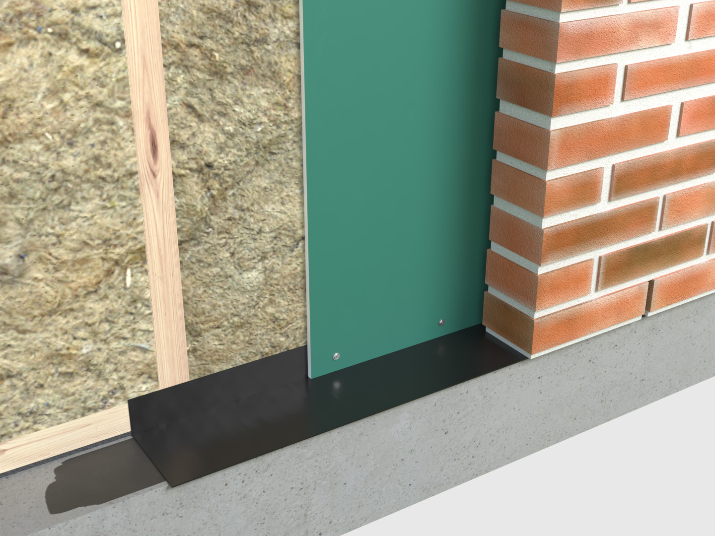 Syllisolering skalmur