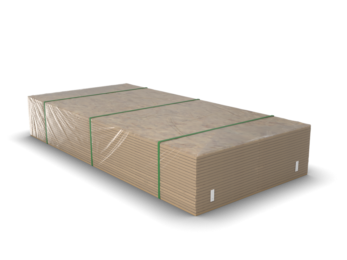 Skivmaterial med skyddshuv